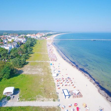 Aparthotel Ostsee Fewo 26 Balkon, Meerblick, Strand Binz Exteriör bild