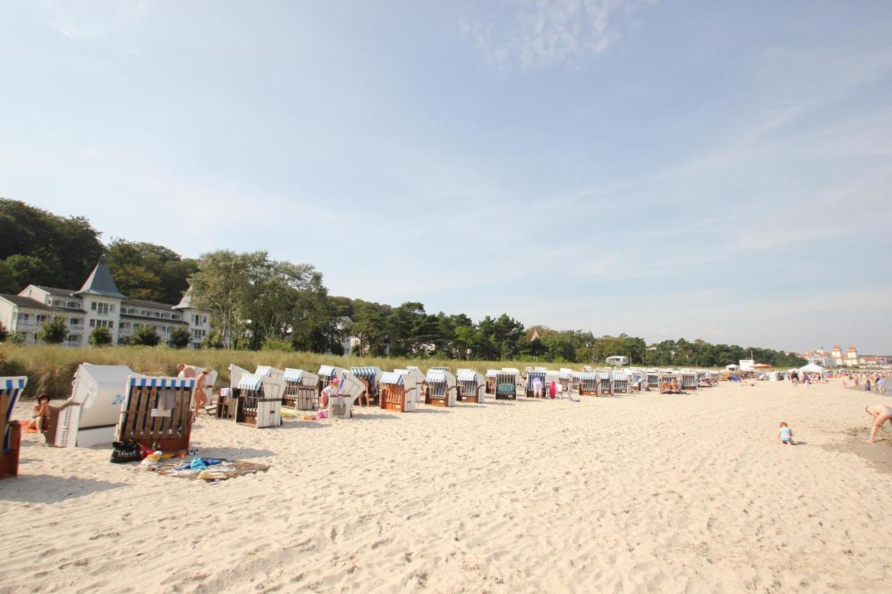 Aparthotel Ostsee Fewo 26 Balkon, Meerblick, Strand Binz Exteriör bild